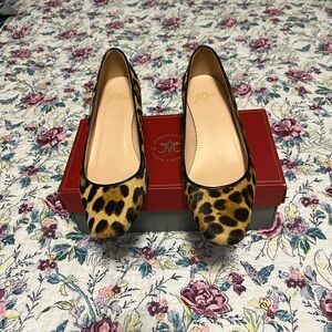 J Crew Hair-calf shoes size 6.5